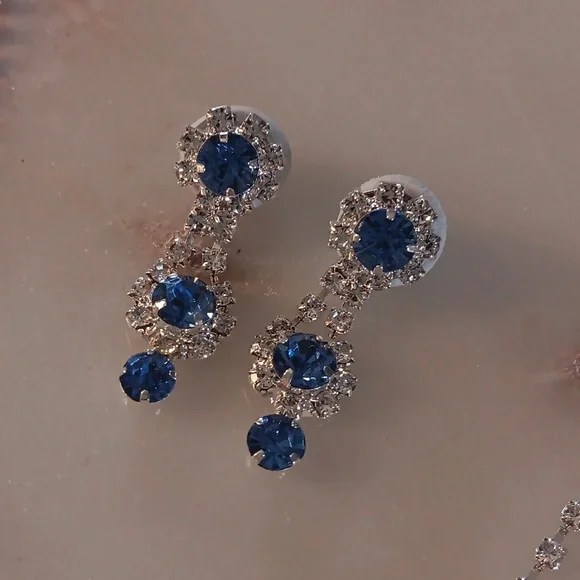 Necklace classic set Luxury crystal